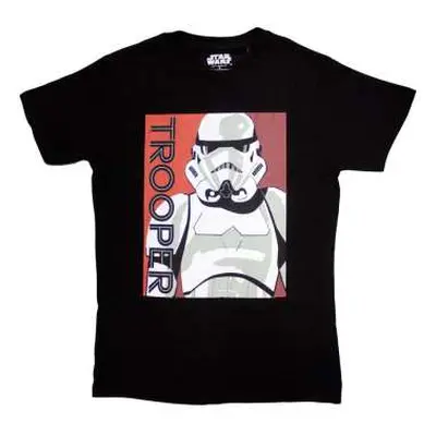 Star Wars Unisex T-shirt: Trooper Card (xx-large) XXL