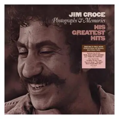 LP Jim Croce: Photographs & Memories: His Greatest Hits (2023 Remix)