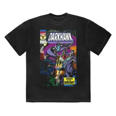 Marvel Comics Unisex T-shirt: Darkhawk Comic Cover (large) L