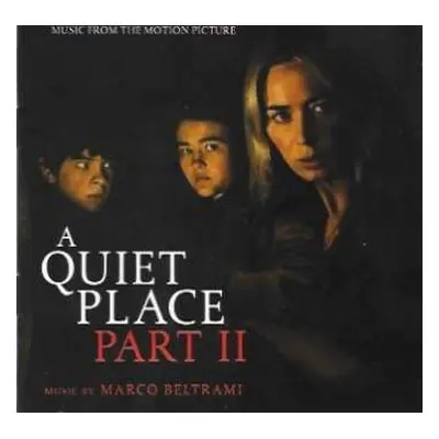 CD Marco Beltrami: A Quiet Place Part II (Music From The Motion Picture) LTD