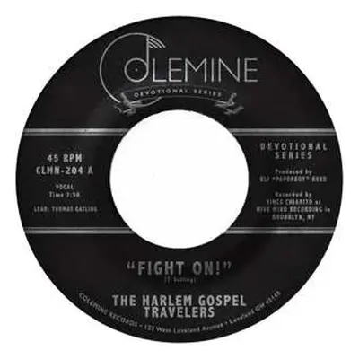 SP The Harlem Gospel Travelers: Fight On! LTD | CLR