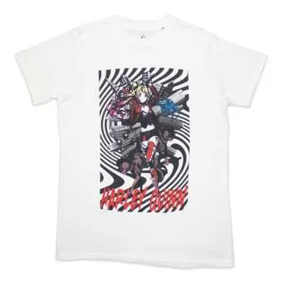 Dc Comics Unisex T-shirt: Harley Quinn Spiral (small) S