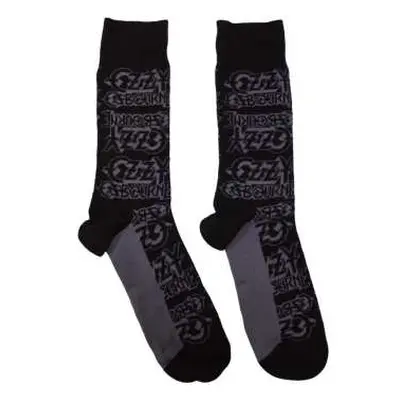 Ozzy Osbourne Unisex Ankle Socks: Logo Repeat (uk Size 7 - 11) 42 - 47