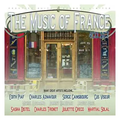 4CD Various: The Music Of France