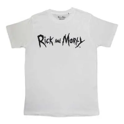 Rick & Morty Unisex T-shirt: Mono Logo (xx-large) XXL