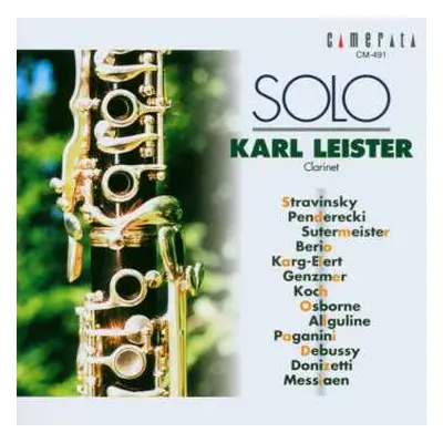 CD Various: Karl Leister - Solo