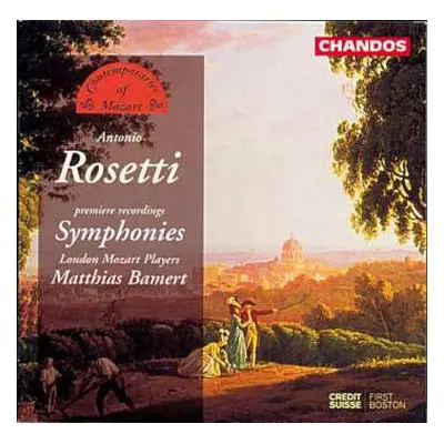 CD Antonio Rosetti: Symphonies