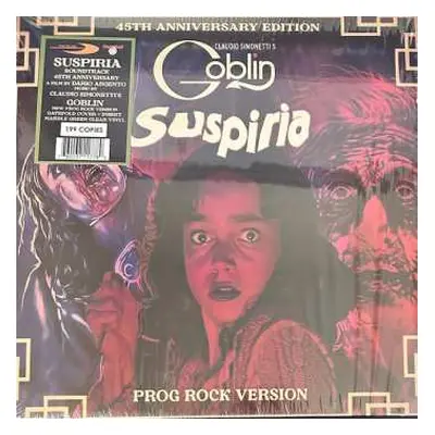 LP Claudio Simonetti's Goblin: Suspiria (Prog Rock Version) CLR | LTD