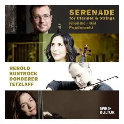 CD Kilian & Barba... Herold: Serenade For Clarinet & Strings