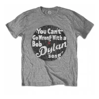 Bob Dylan Unisex T-shirt: You Can't Go Wrong (xxx-large) XXXL