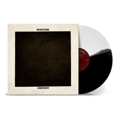 LP Graveyard: Lights Out (limited Edition) (black / White Split Vinyl)