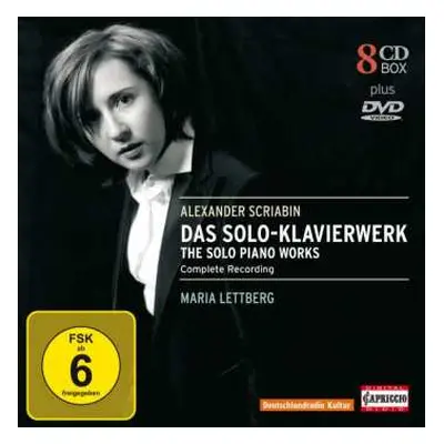 8CD/DVD/Box Set Alexander Scriabine: Das Solo-Klavierwerk - The Solo Piano Works - Complete Reco