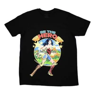 Dc Comics Unisex T-shirt: Wonder Woman Be The Hero (large) L