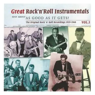 2CD Various: Great Rock'n'Roll Instrumentals - Vol.3 - The Original Rock 'n' Roll Recordings 192