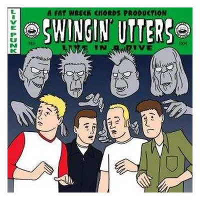 CD Swingin' Utters: Live In A Dive