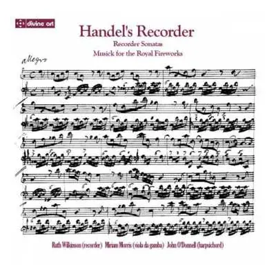 CD Georg Friedrich Händel: Handel’s Recorder