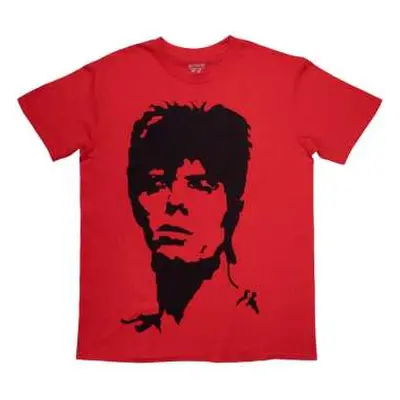 David Bowie Unisex T-shirt: 1973 Monochrome (small) S