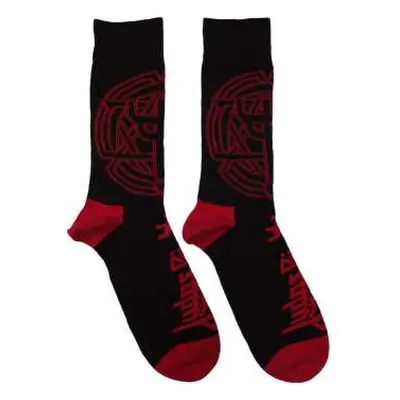 Judas Priest Unisex Ankle Socks: Trident Emblem (uk Size 7 - 11) 40 - 45