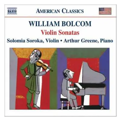 CD William Bolcom: Violin Sonatas