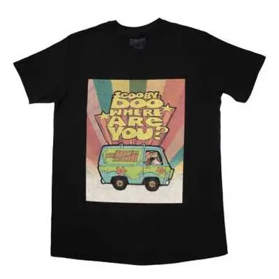 Scooby Doo Unisex T-shirt: Where Are You? (medium) M