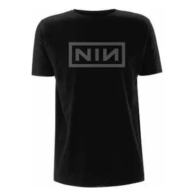 Tričko Classic Grey Logo Nine Inch Nails M