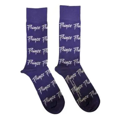 Prince Unisex Ankle Socks: Logo Repeat (uk Size 7 - 11) 42 - 47