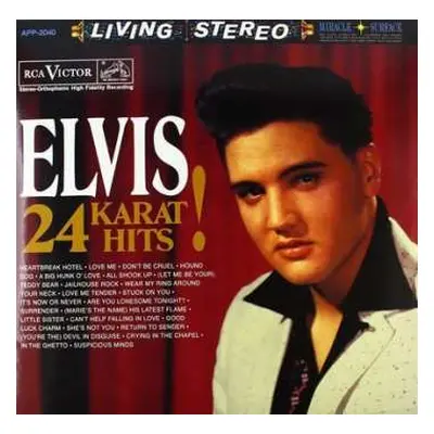 3LP Elvis Presley: 24 Karat Hits!