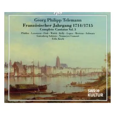 2CD Georg Philipp Telemann: Französischer Jahrgang 1714/1715: Complete Cantatas Vol. 1