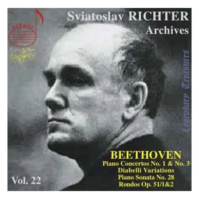 2CD Ludwig van Beethoven: Sviatoslav Richter Archives Vol. 22