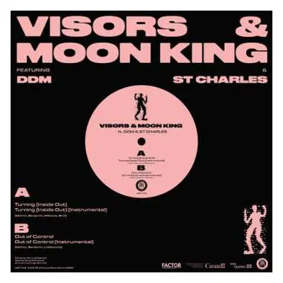 LP Moon King: Turning (Inside Out) b​/​w Out Of Control