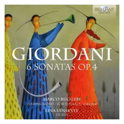 CD Tommaso Giordani: 6 Sonaten Op.4