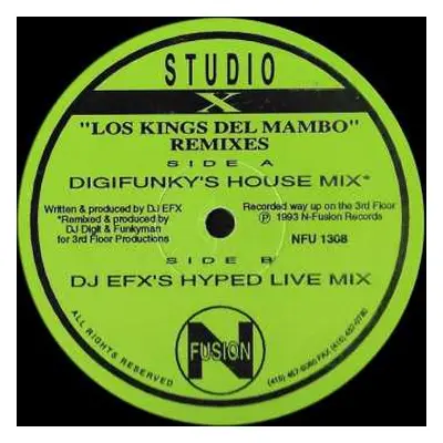 LP Studio-X: Los Kings Del Mambo (Remixes)