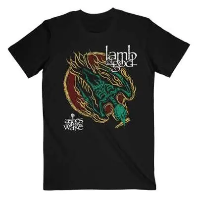 Lamb Of God Unisex T-shirt: Ashes Of The Wake (small) S