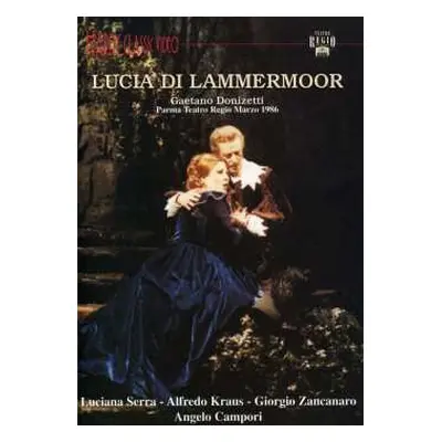 DVD Anna Netrebko: Lucia Di Lammermoor