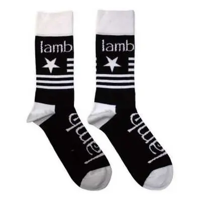 Lamb Of God Unisex Ankle Socks: Flag (uk Size 7 - 11) 42 - 47