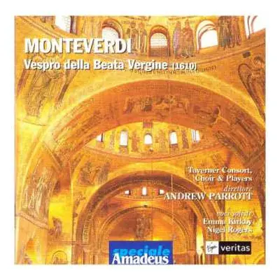 2CD Claudio Monteverdi: Vespro Della Beata Vergine 1610