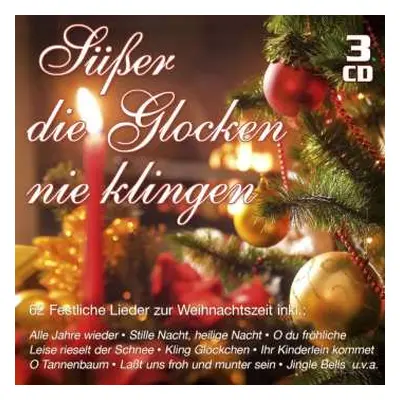 3CD Various: Suesser Die Glocken Nie Klingen - 62 Festliche Lie