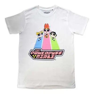 Cartoon Network Unisex T-shirt: Power Puff Girls Catch Flight (medium) M