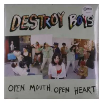 LP Destroy Boys: Open Mouth, Open Heart CLR | LTD