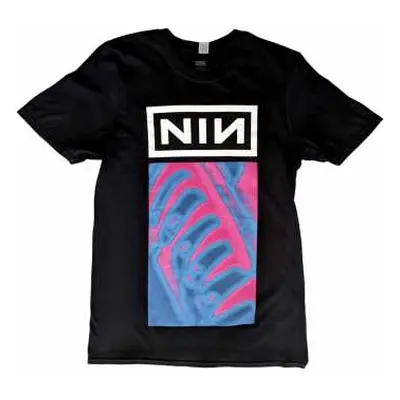 Nine Inch Nails Unisex T-shirt: Pretty Hate Machine Neon (medium) M