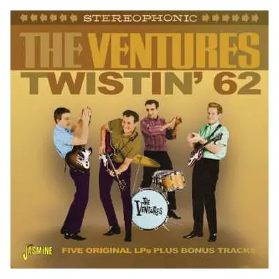 2CD The Ventures: Twistin' 62