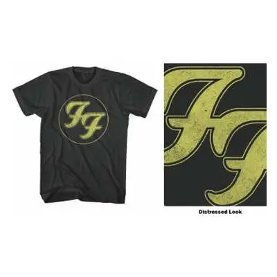 Tričko Distressed Ff Logo Foo Fighters L