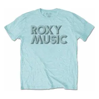 Roxy Music Unisex T-shirt: Disco Logo (x-small) XS