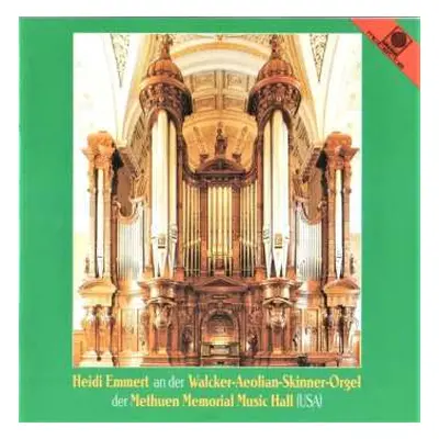 CD Various: Heidi Emmert An Der Walcker-aeolian-skinner-orgel Der Methuen Memorial Music Hall (u