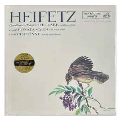 LP Jascha Heifetz: The Lark