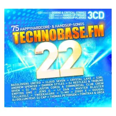 3CD Various: TechnoBase.FM Volume 22