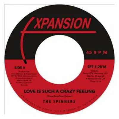 SP Spinners: Love Is Such A Crazy Feeling / Got To Be Love