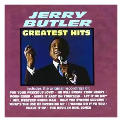 CD Jerry Butler: Greatest Hits