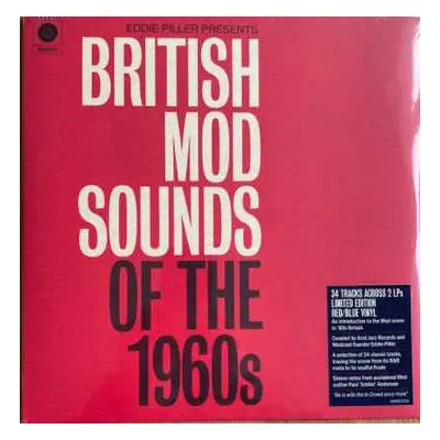 2LP Various: British Mod Sounds Of The 1960s CLR | LTD