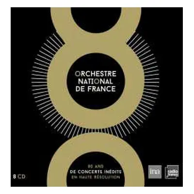 8CD/Box Set Orchestre National De France: 80 Ans De Concerts Inédits